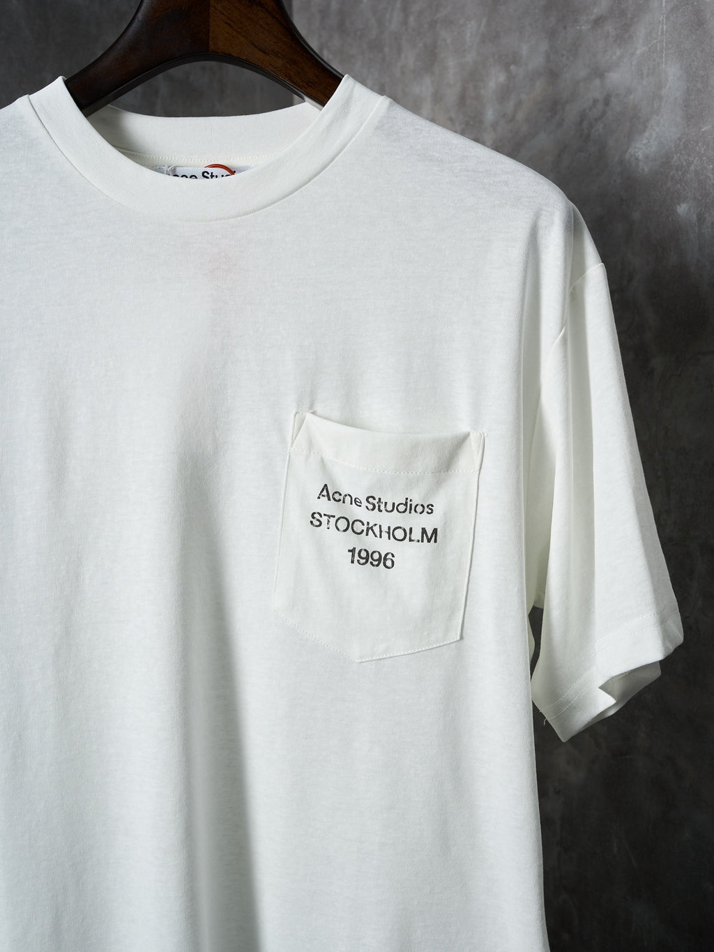Acne Studios Chest‑Pocket Short‑Sleeve T‑Shirt