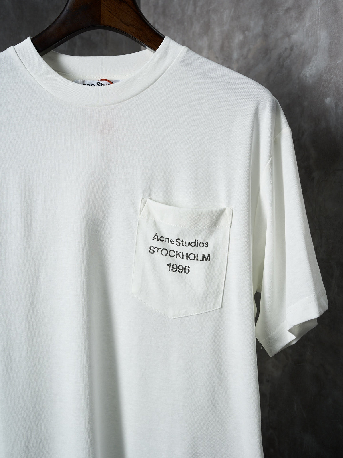 Acne Studios Chest‑Pocket Short‑Sleeve T‑Shirt