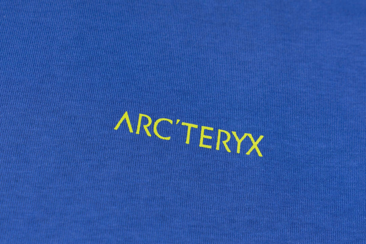 Arc'teryx Kragg SL Cotton Arc'Word Spray Bird SS T‑Shirt