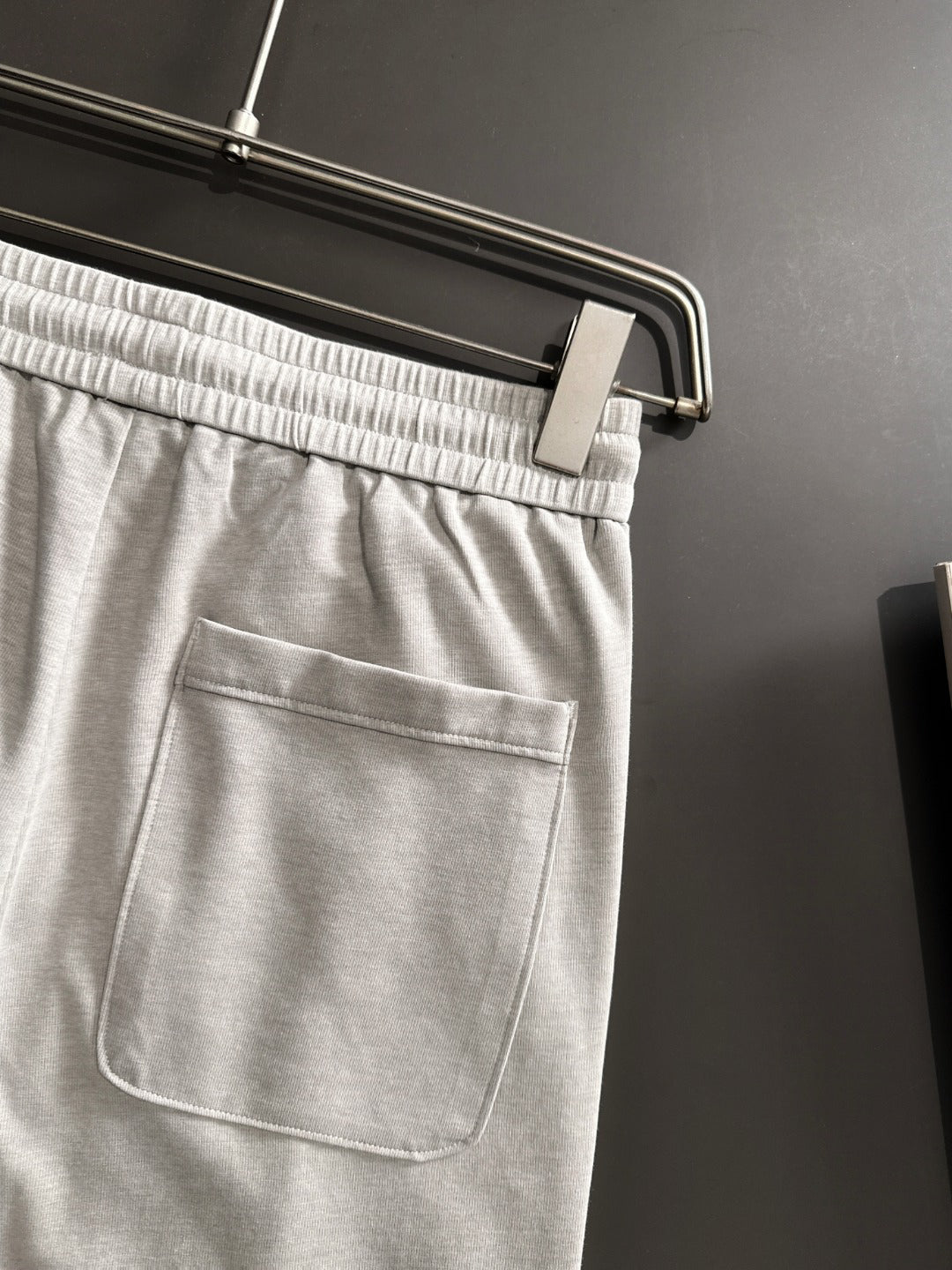 Ralph Lauren Men's Grey Drawstring Straight‑Leg Sweatpants