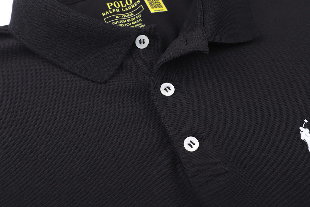 Polo Ralph Lauren Men’s Short‑Sleeve Classic Fit Polo Shirt With White Pony Embroidery