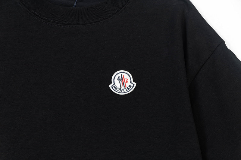 Moncler Badge Logo T-Shirt Black