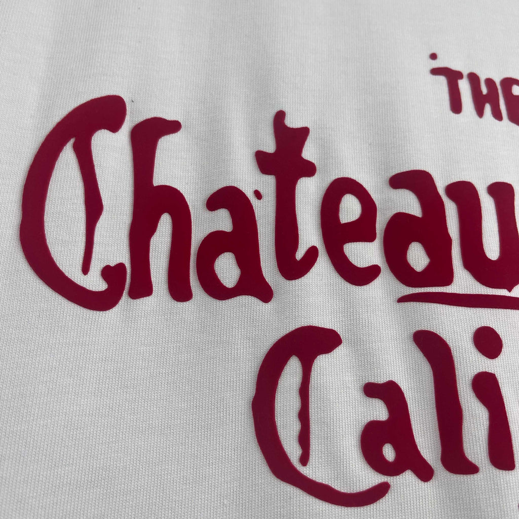 AMIRI Chateau AMIRI California Chest‑Logo Short‑Sleeve Tee