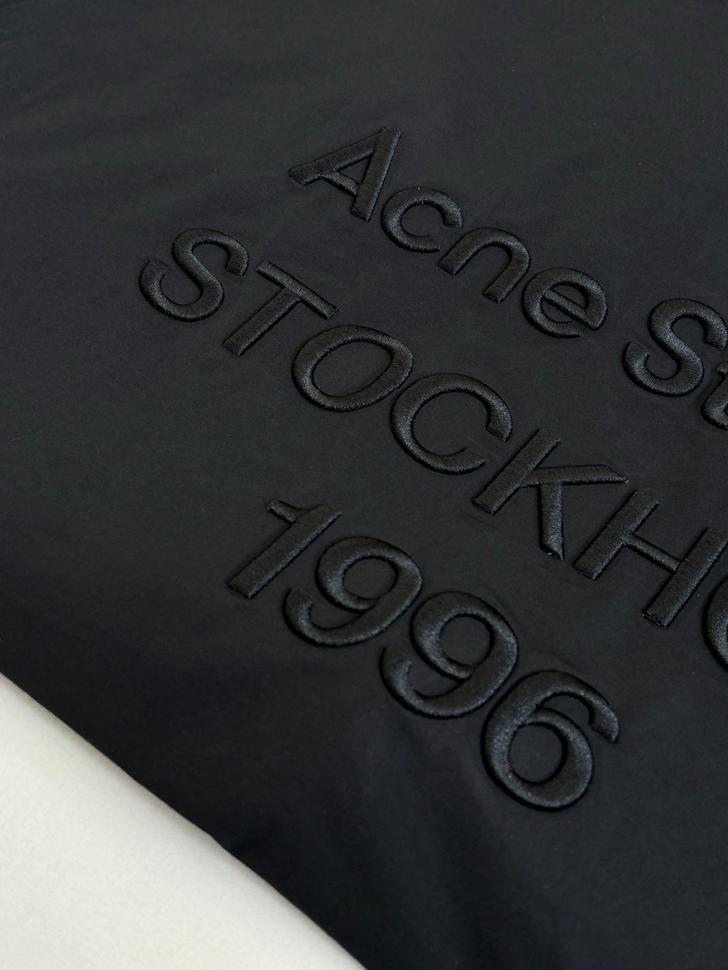 Acne Studios Oversized Stand‑Collar Full Zip Track Jacket