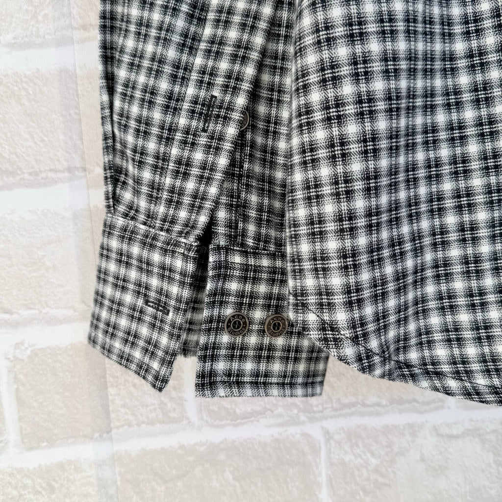 Acne Studios Oversized Check Long‑Sleeve Shirt