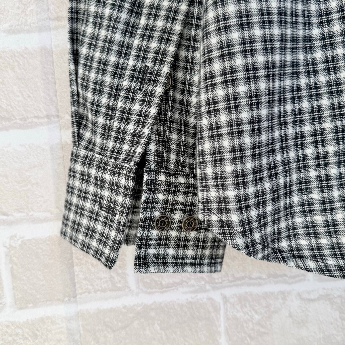Acne Studios Oversized Check Long‑Sleeve Shirt