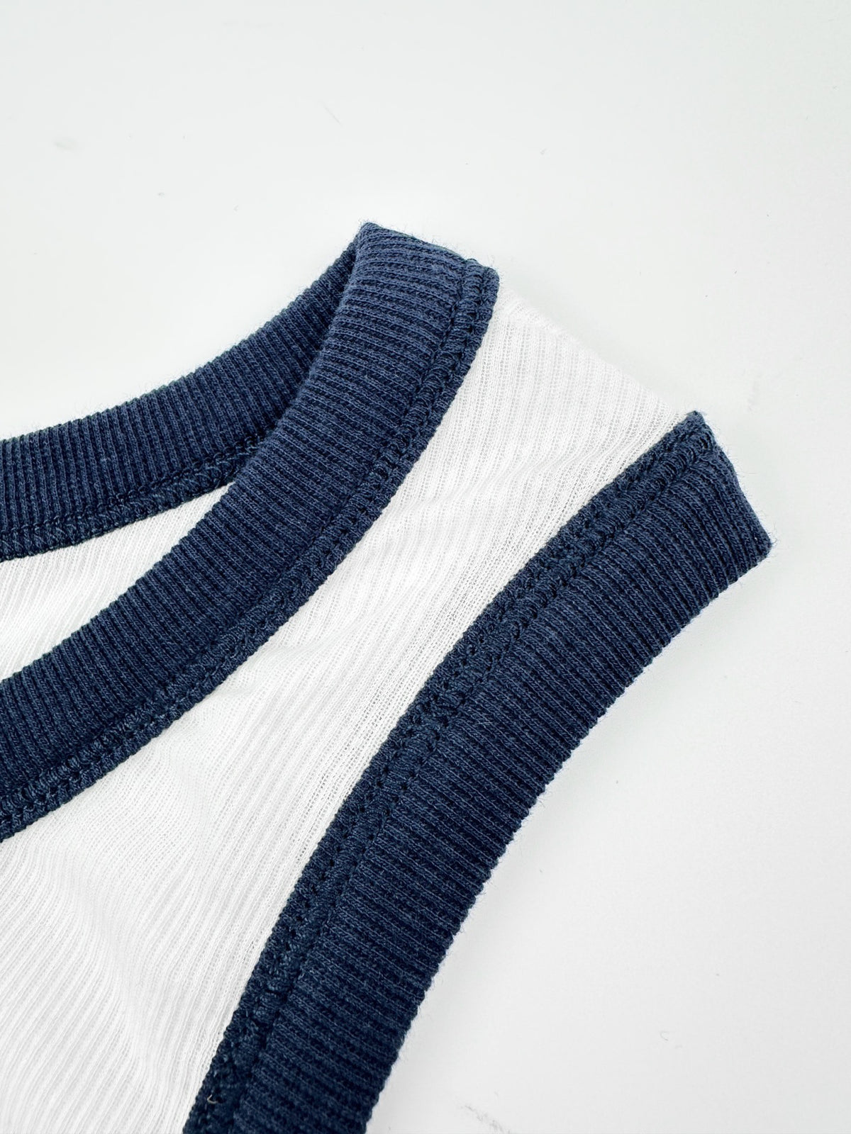Acne Studios 96‑Graphic Ringer Ribbed Tank Top