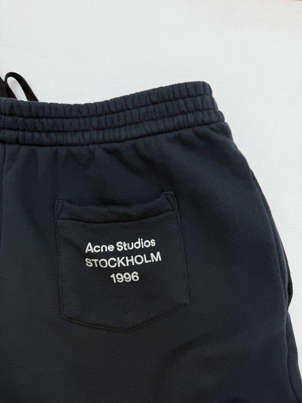 Acne Studios Navy Relaxed‑Fit Sweat Shorts