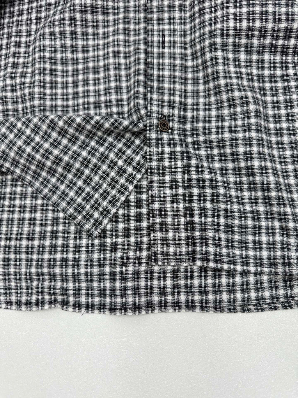 Acne Studios Oversized Long‑Sleeve Check Button‑Down Shirt
