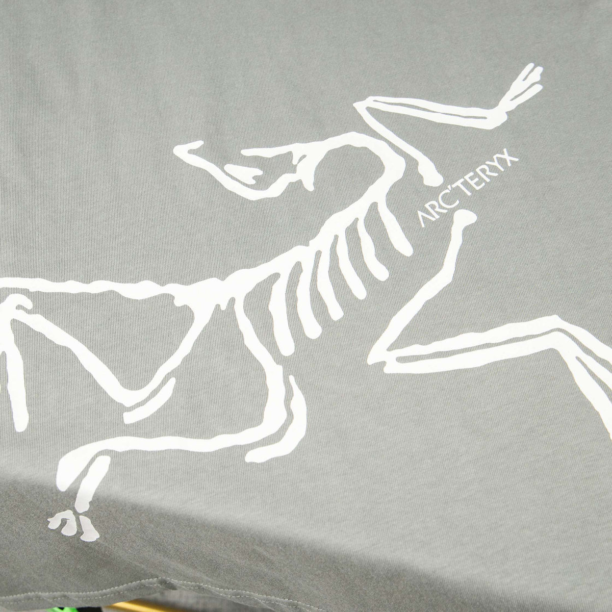 Arc'teryx Mini Bird Logo Front & Oversized Archaeopteryx Skeleton Back Unisex T-Shirt
