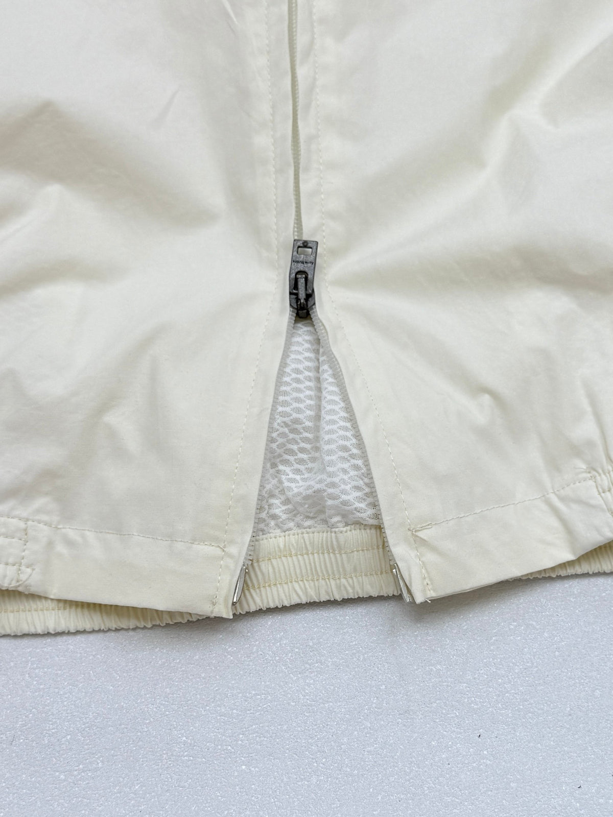 Acne Studios Off‑White Full‑Zip Stand‑Collar Track Jacket