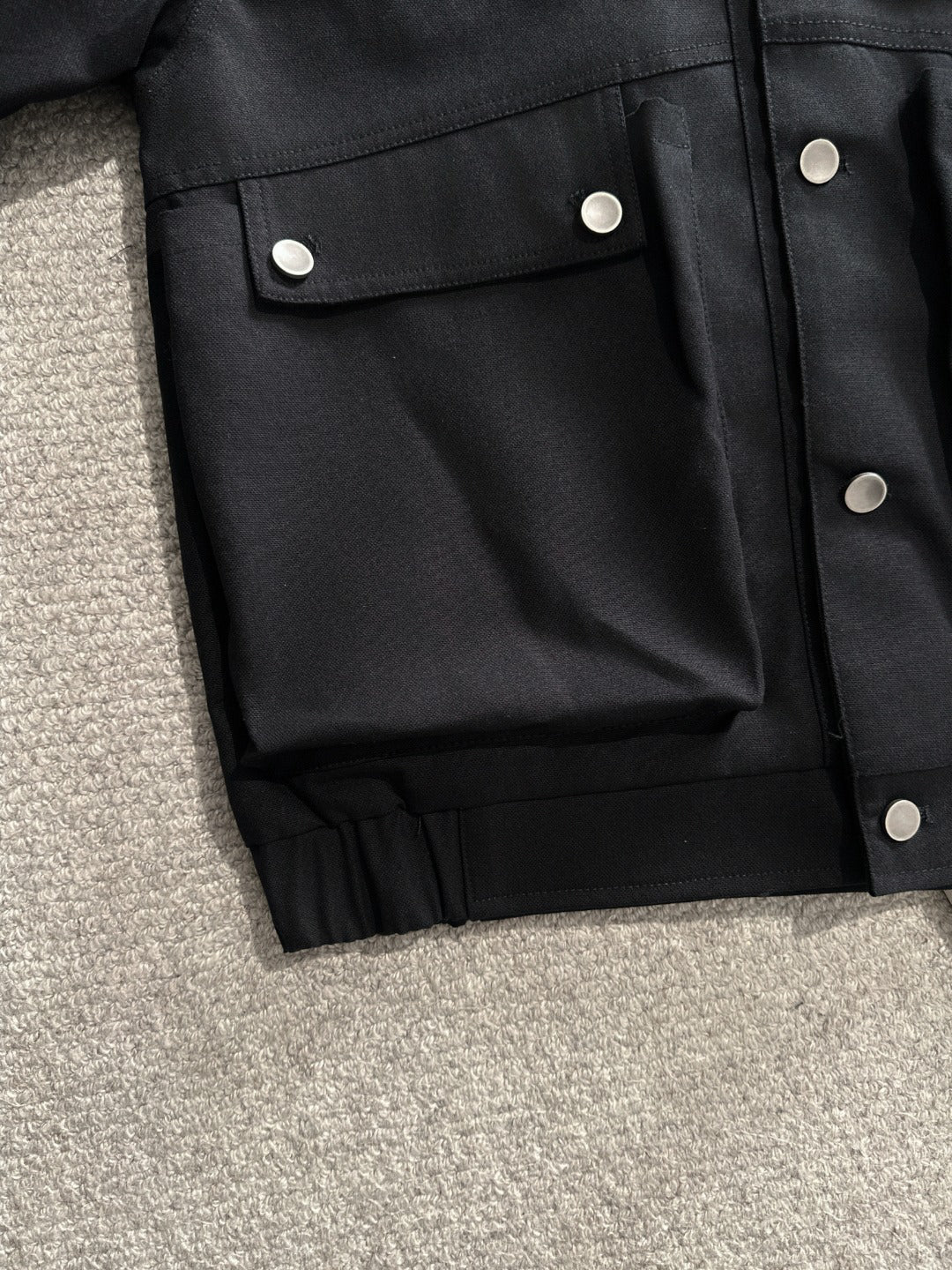 Arc'teryx LEAF Wool Blend Workwear Jacket with Leather Collar