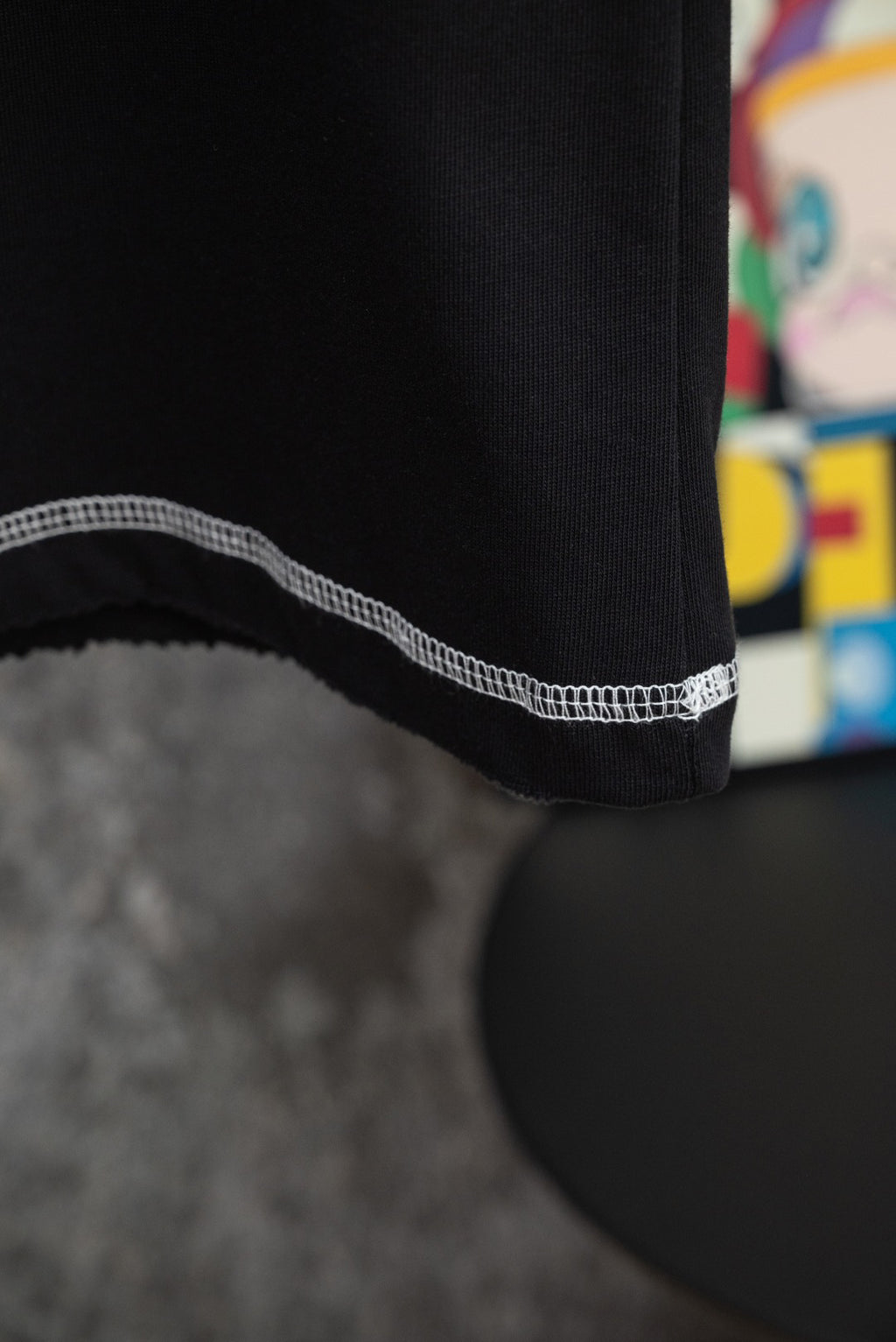 Men's Short‑Sleeve Crew Neck Cotton T‑Shirt with Pony Embroidery