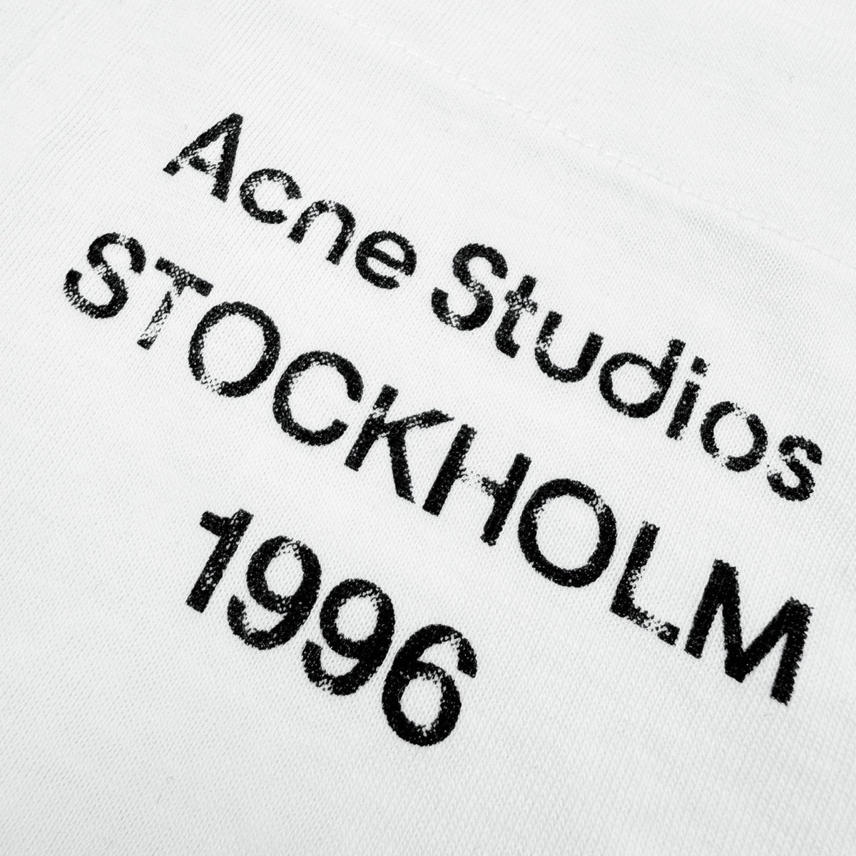 Acne Studios Short‑Sleeve Pocket Print T‑Shirt