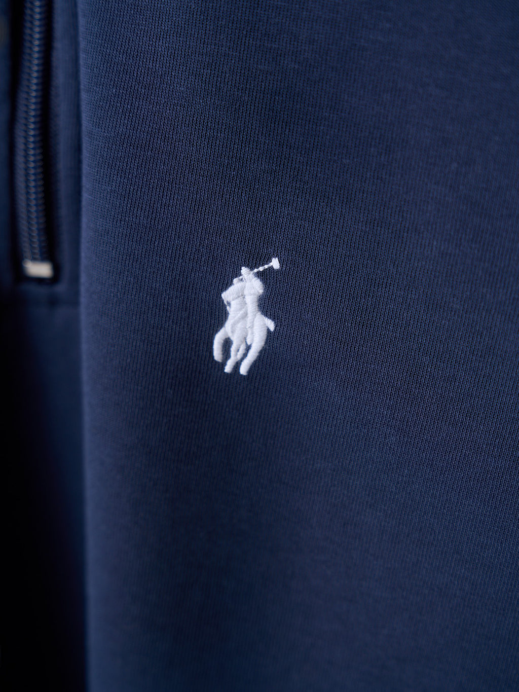 Polo Ralph Lauren Men's Quarter‑Zip Pullover Sweatshirt With Pony Embroidery