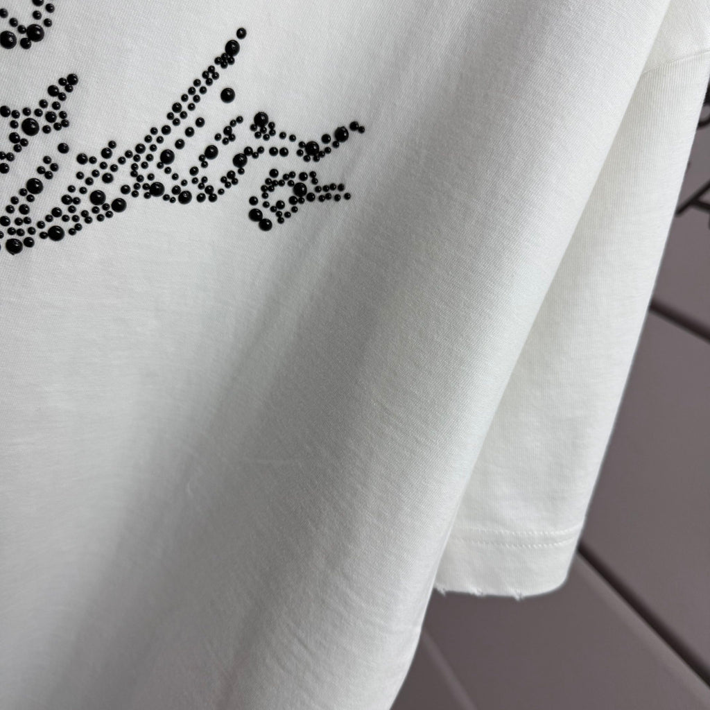 Acne Studios Script Logo Short‑Sleeve T‑Shirt