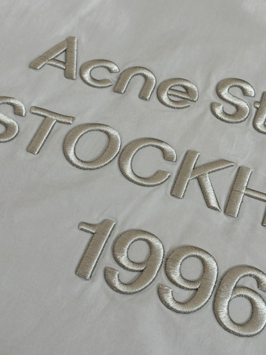 Acne Studios Oversized Stand‑Collar Full Zip Track Jacket