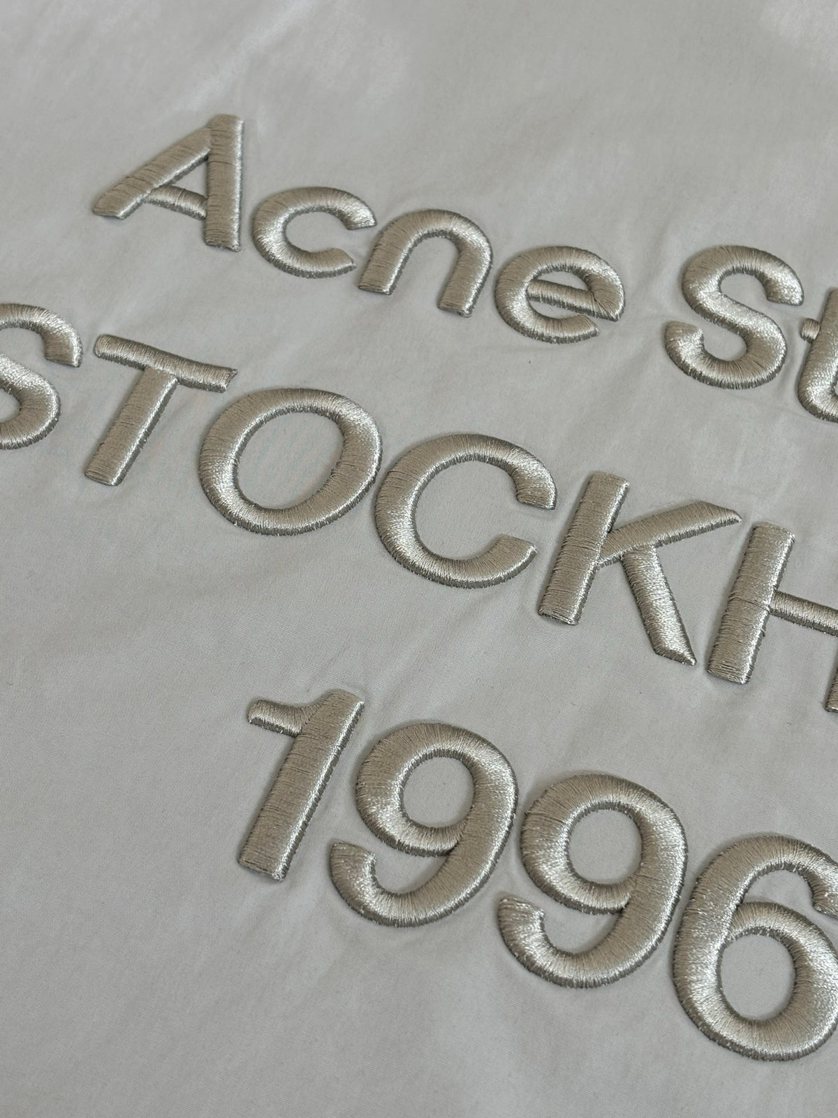 Acne Studios Oversized Stand‑Collar Full Zip Track Jacket