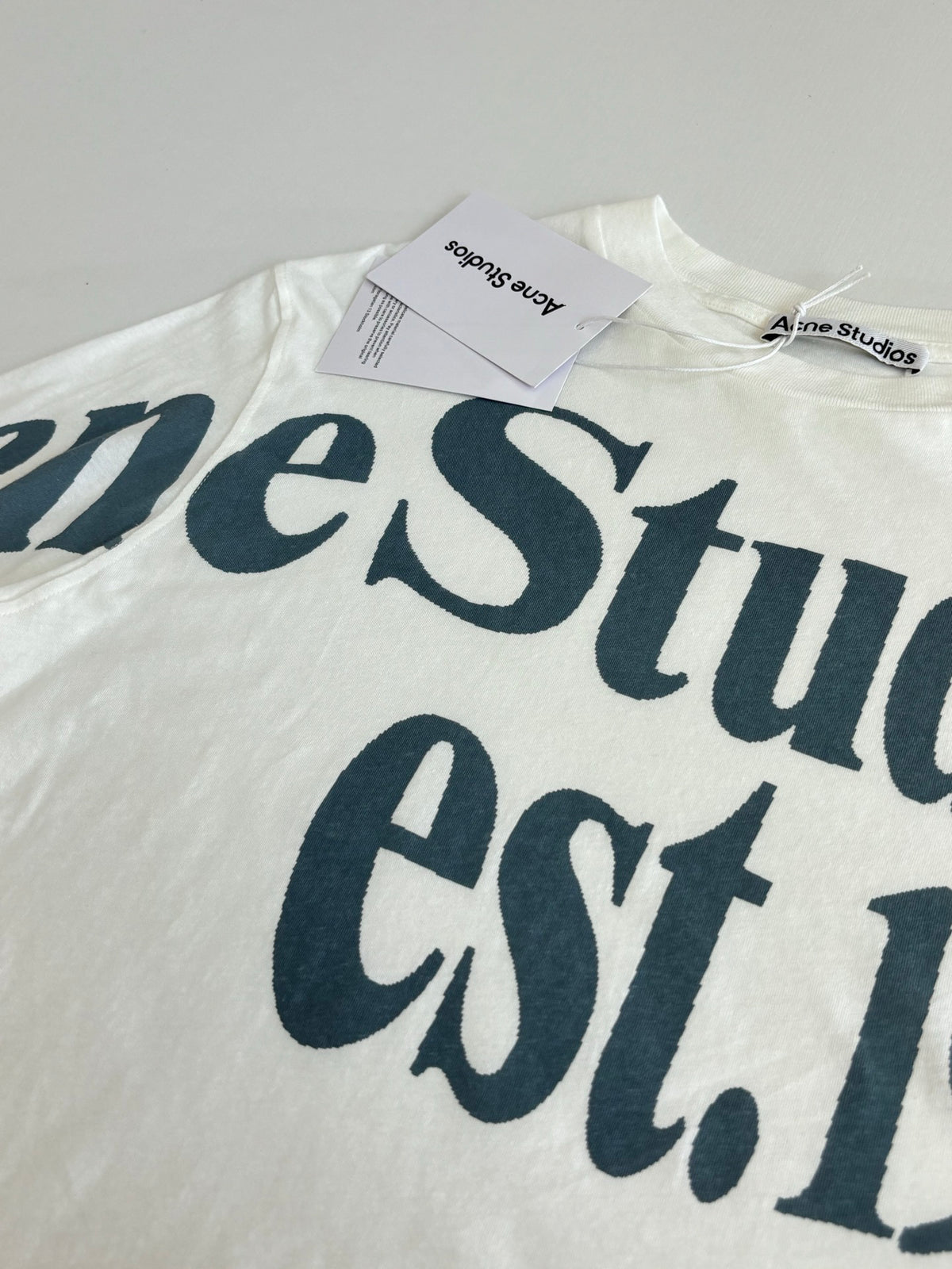 Acne Studios Est.1996 Graphic Oversized Long‑Sleeve T‑Shirt