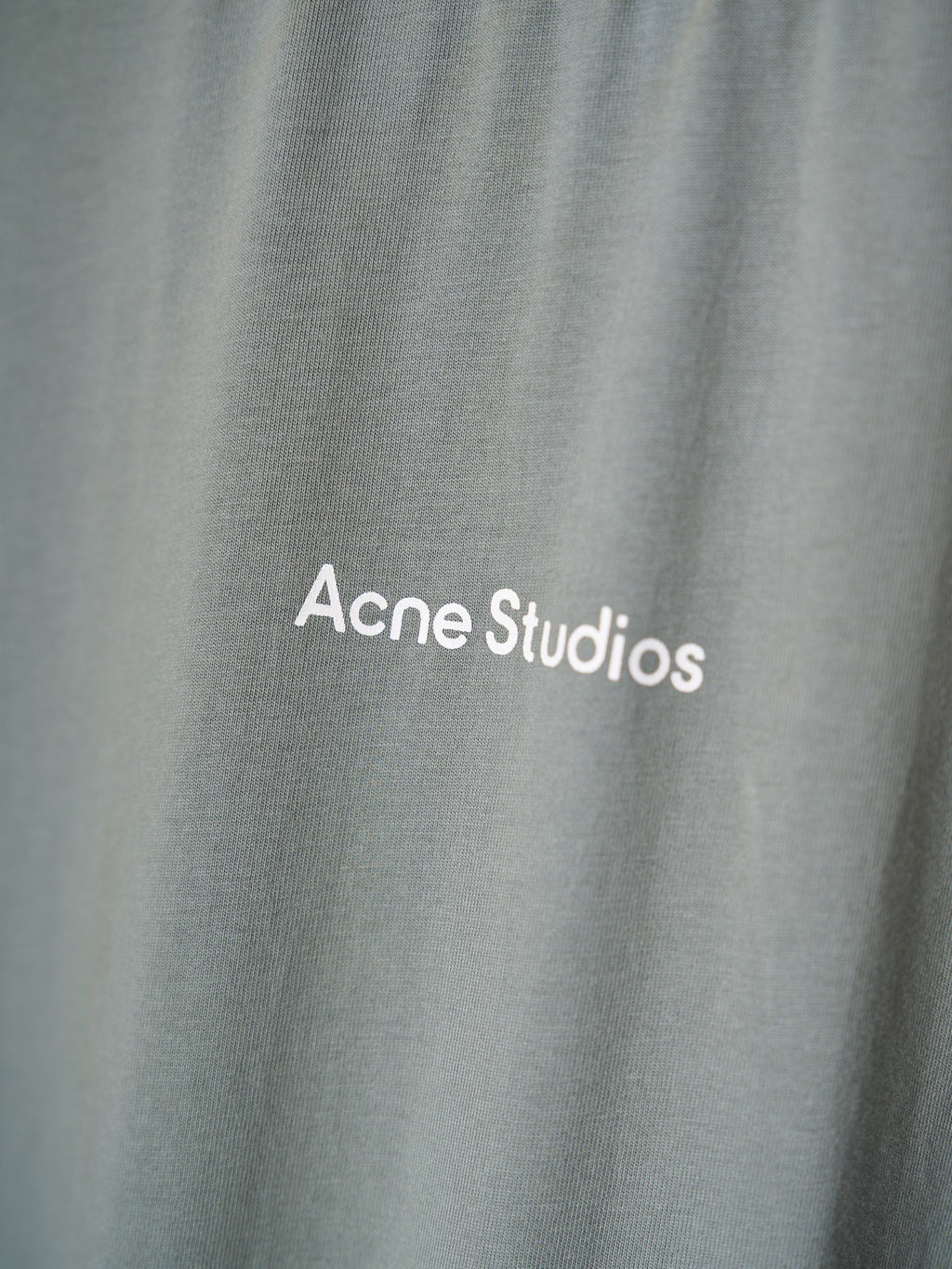 Acne Studios Unisex Short‑Sleeve Crew‑Neck T‑Shirt