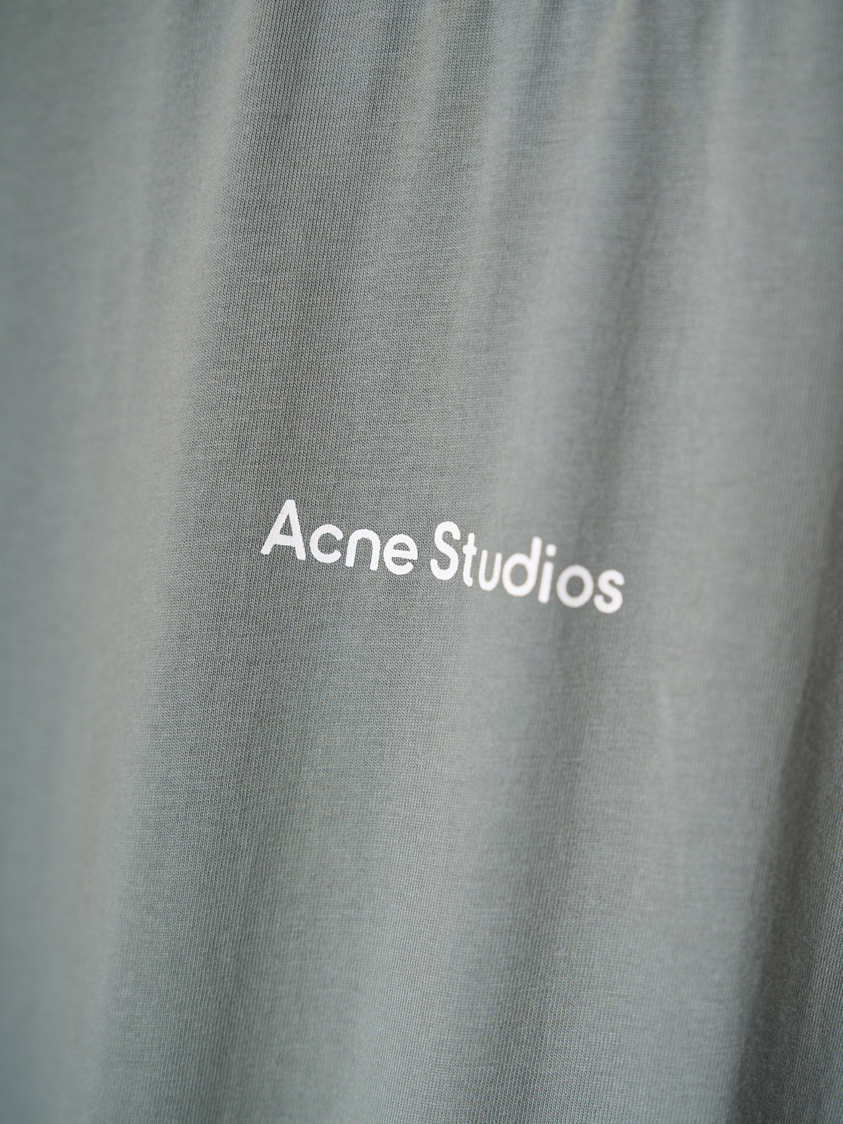 Acne Studios Unisex Short‑Sleeve Crew‑Neck T‑Shirt