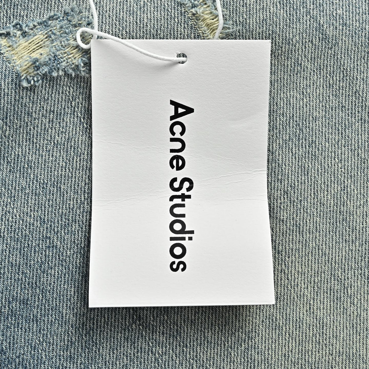 Acne Studios Distressed Wide‑Leg Jeans