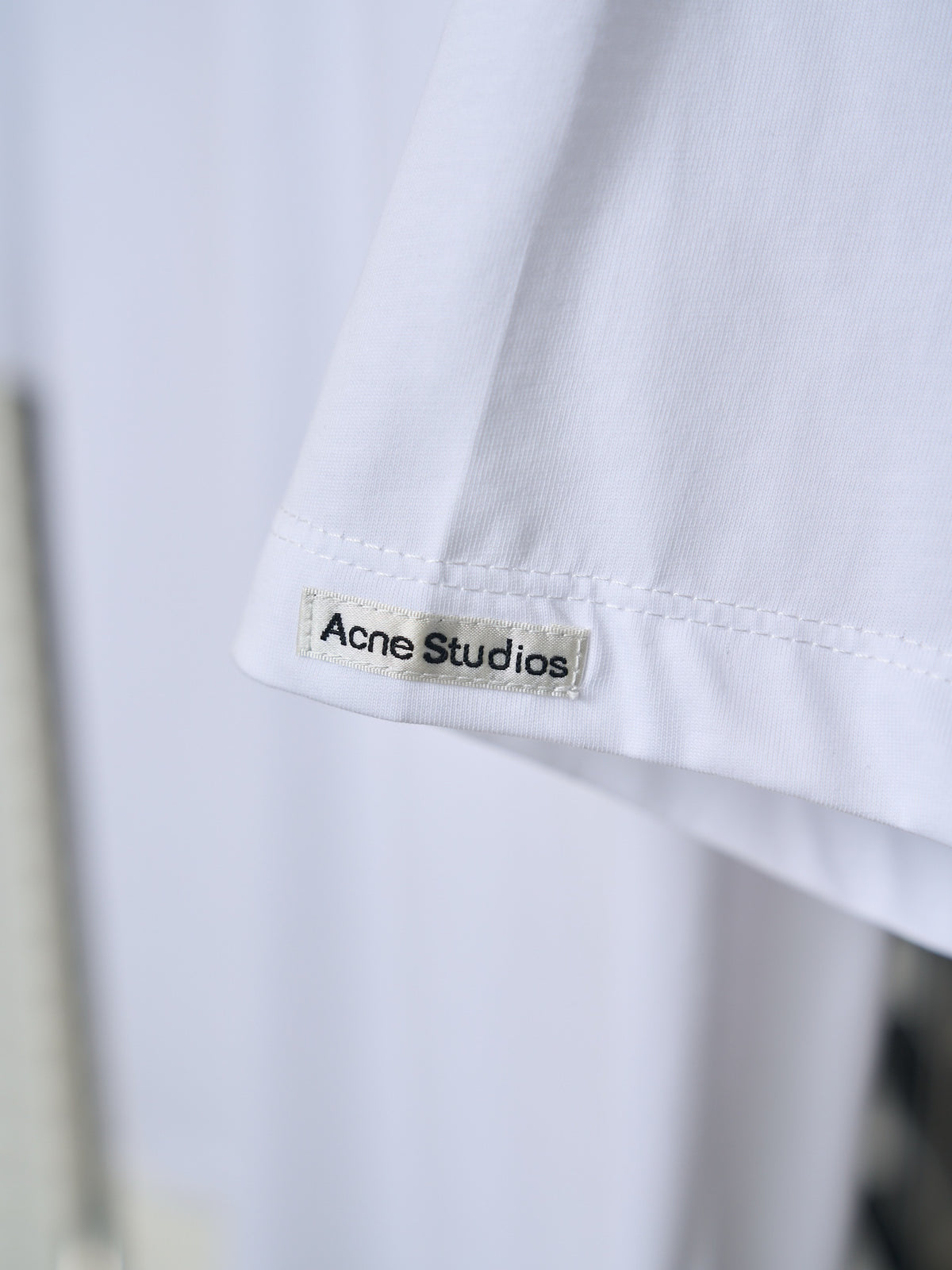Acne Studios Plain Oversized Short‑Sleeve T‑Shirt