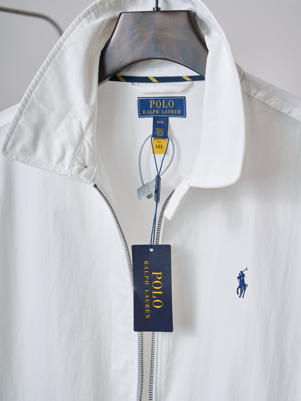 Polo Ralph Lauren Men’s Zip‑Up Harrington Jacket With Pony Embroidery
