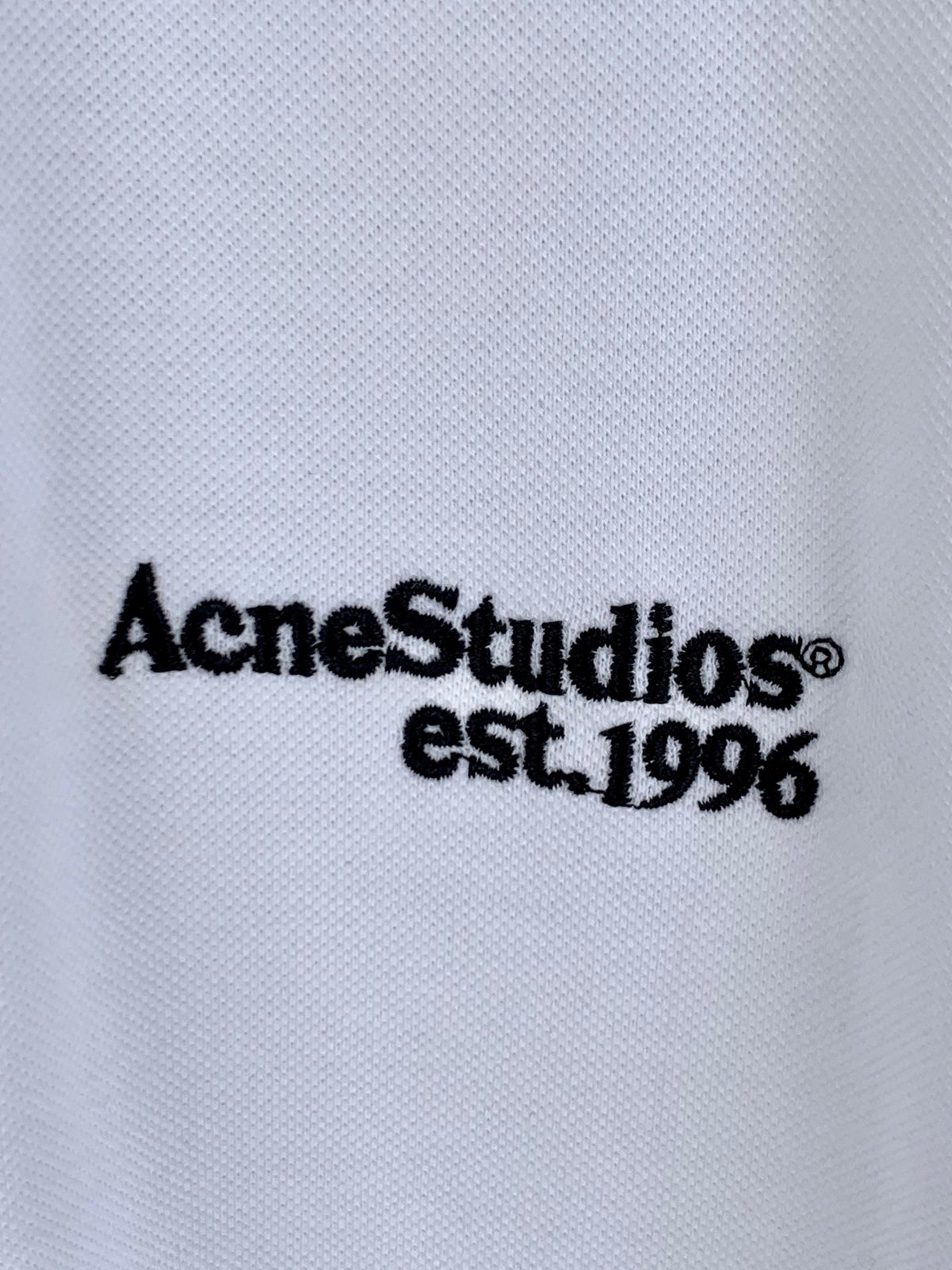 Acne Studios Classic Short‑Sleeve Polo Shirt