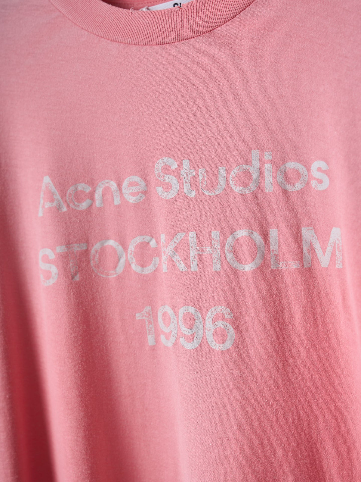 Acne Studios Unisex Stockholm 1996 Short‑Sleeve Crew‑Neck T‑Shirt