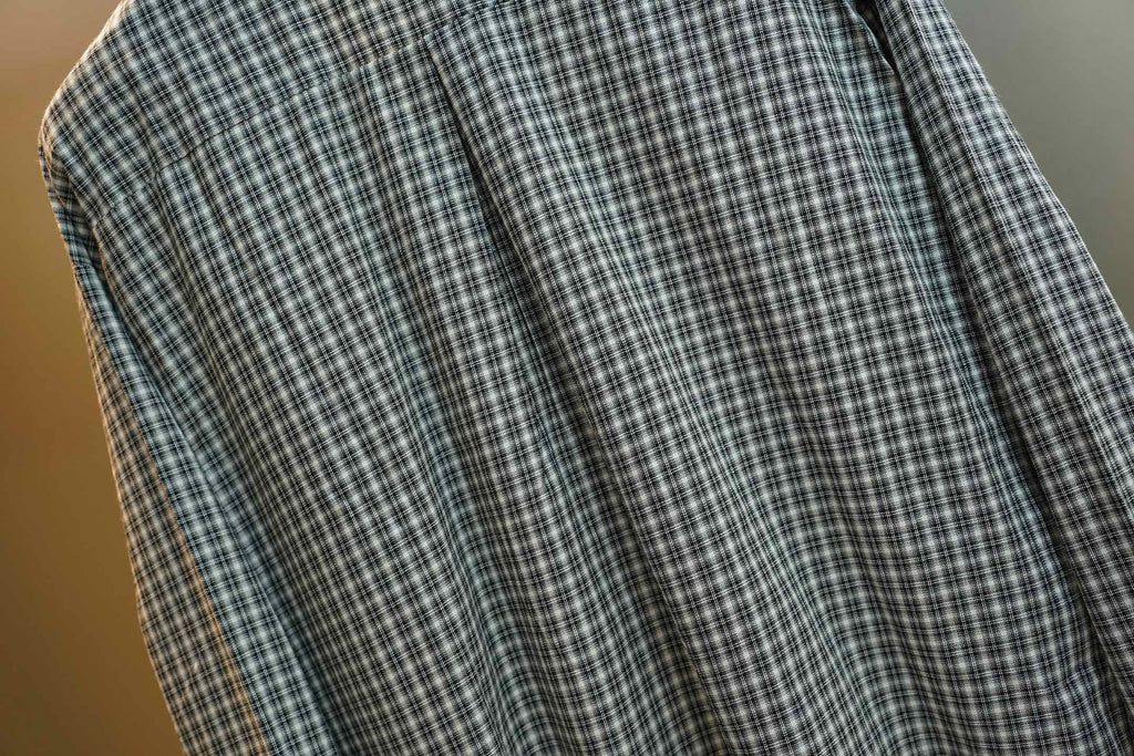 Acne Studios Check Patch‑Pocket Long‑Sleeve Button‑Down Shirt