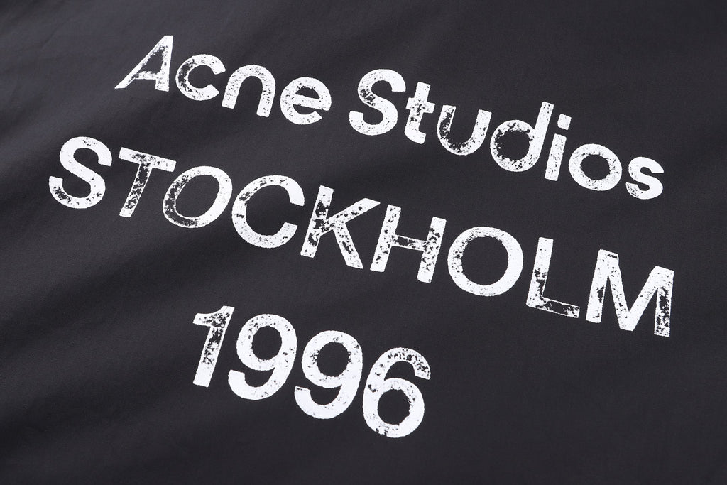 Acne Studios Zip‑Up Collared Harrington Jacket