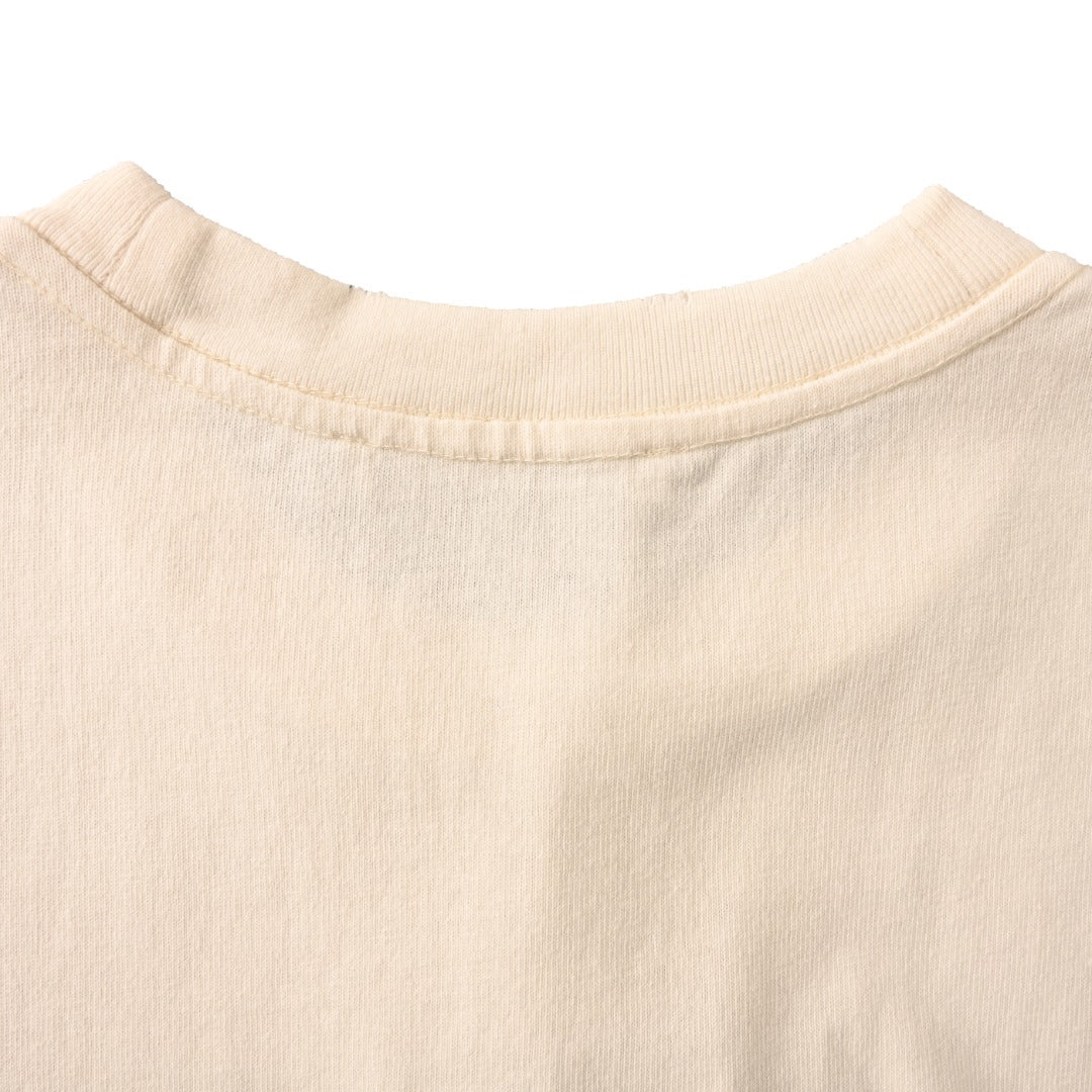Acne Studios Contemporary‑Art Graphic Oversized Crew‑Neck T‑Shirt