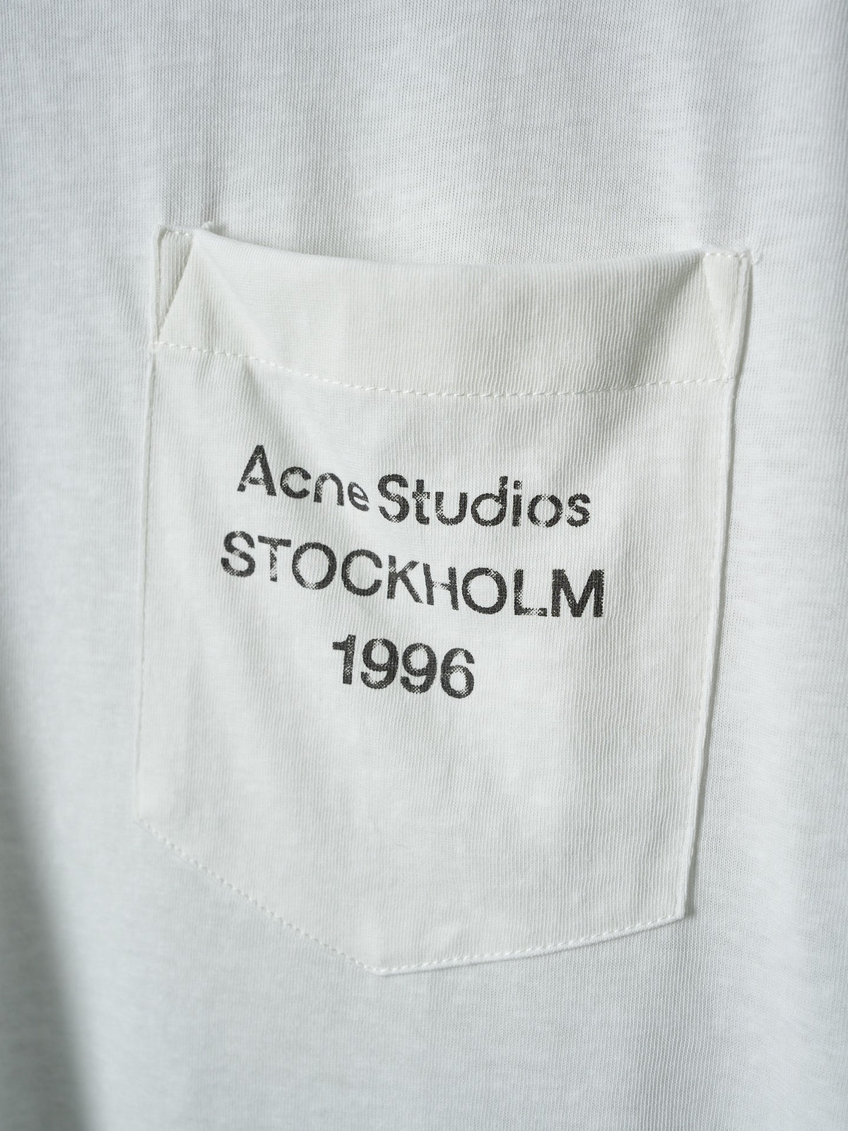Acne Studios Chest‑Pocket Short‑Sleeve T‑Shirt