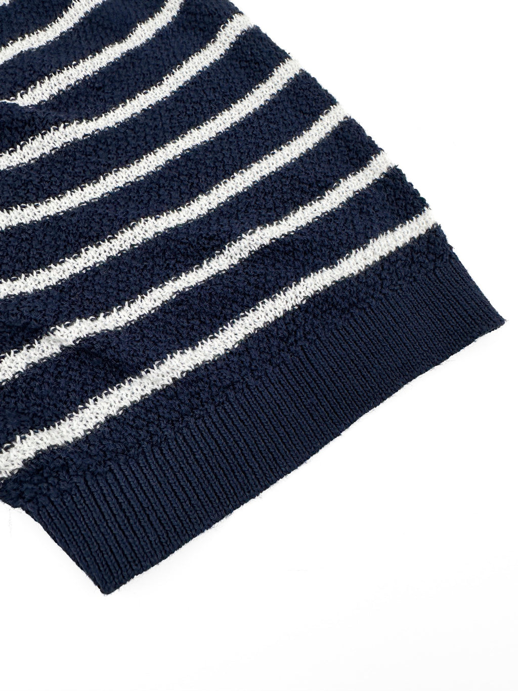 Polo Ralph Lauren Men's Striped Short‑Sleeve Knit Polo Shirt, Small Navy Pony Embroidery