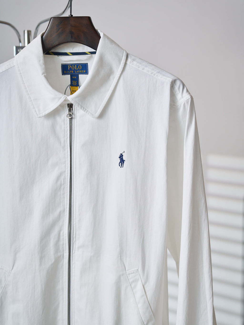 Polo Ralph Lauren Men’s Zip‑Up Harrington Jacket With Pony Embroidery