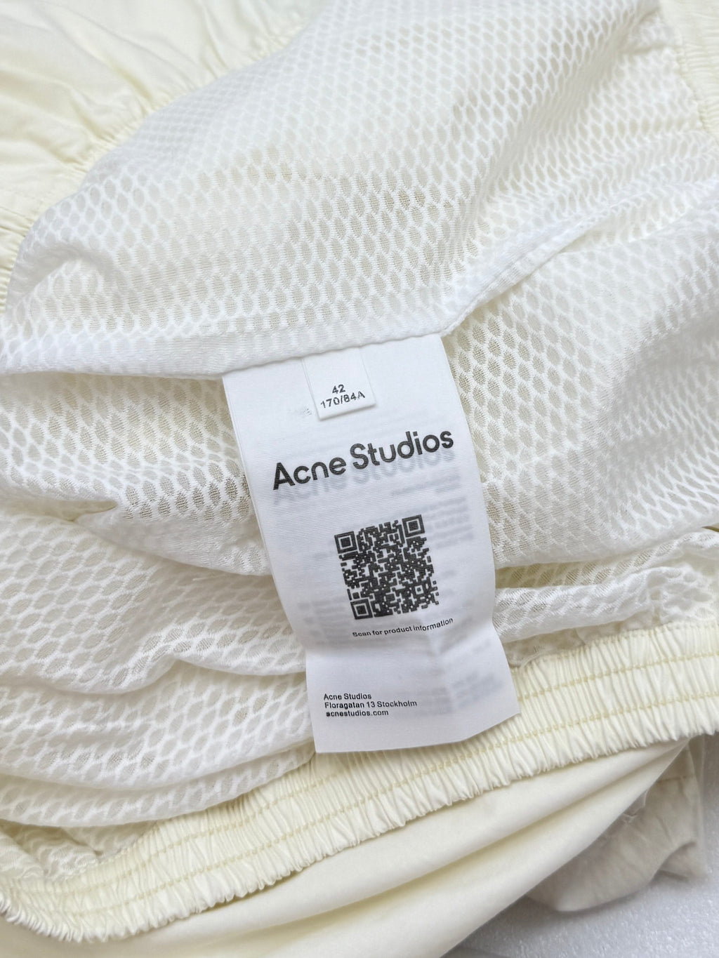Acne Studios Stand‑Collar Full Zip Lightweight Track Jacket