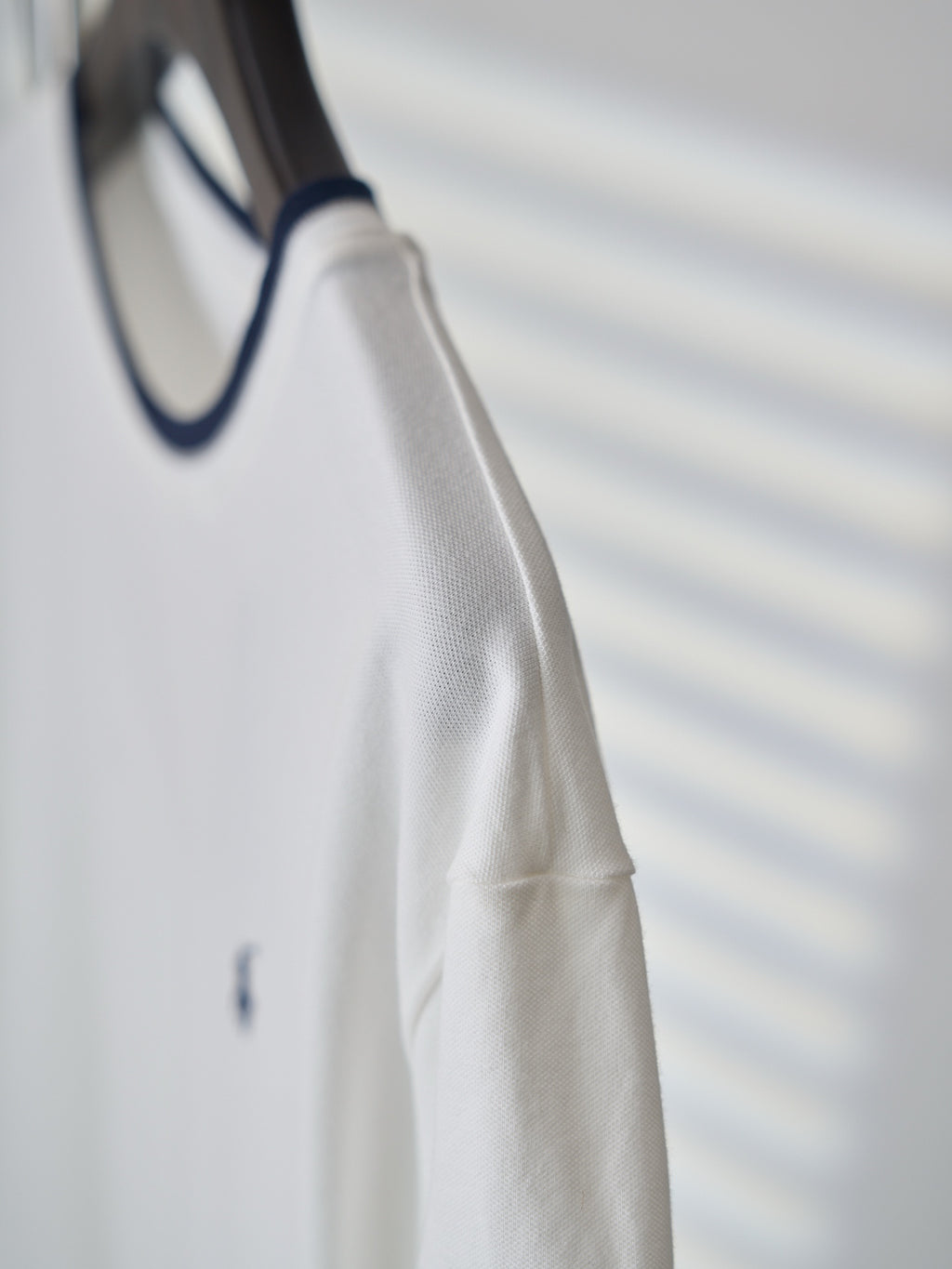 Ralph Lauren Men's Contrast‑Trim Crew‑Neck Short‑Sleeve T‑Shirt, Navy Pony Embroidery