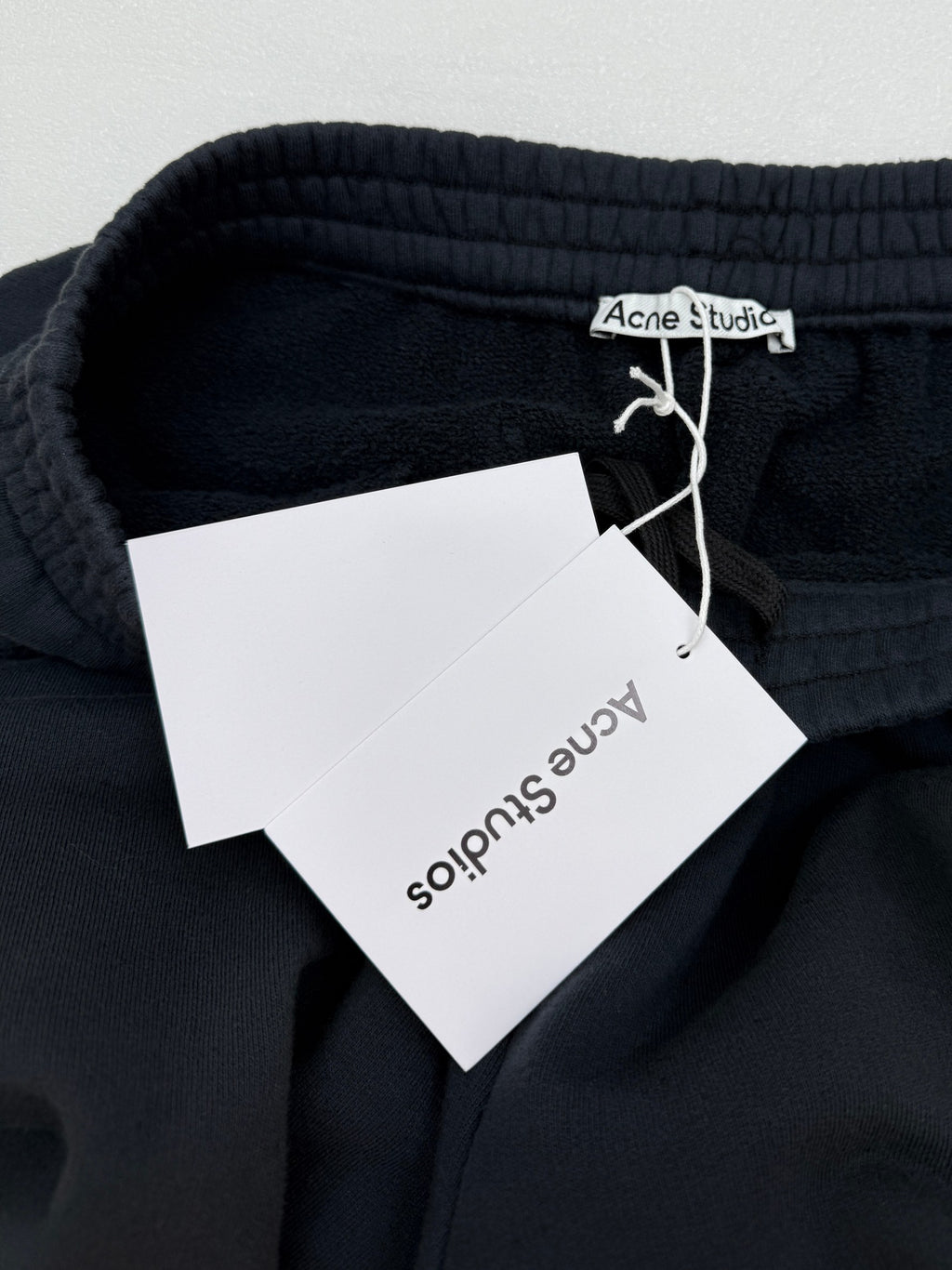 Acne Studios Navy Relaxed‑Fit Sweat Shorts