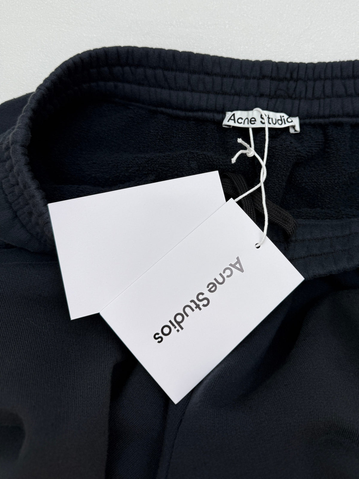 Acne Studios Navy Relaxed‑Fit Sweat Shorts