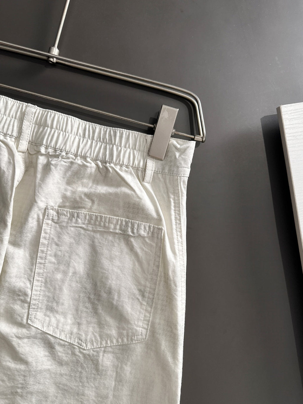 Ralph Lauren Men's White Straight‑Leg Casual Trousers