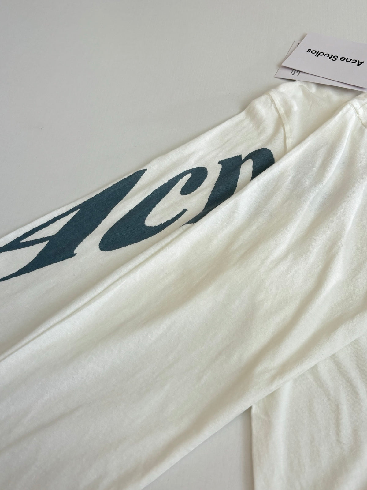Acne Studios Est.1996 Graphic Oversized Long‑Sleeve T‑Shirt