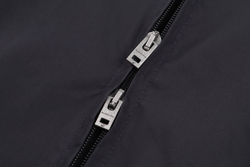 Acne Studios Zip‑Up Collared Harrington Jacket