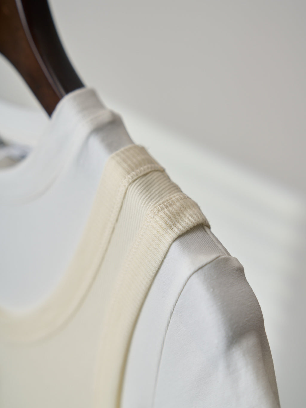 Acne Studios Mock‑Layer Ribbed Tank Top