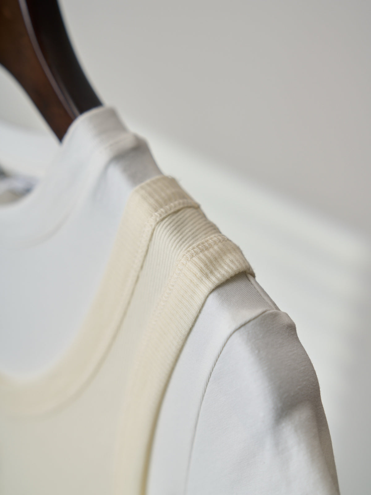 Acne Studios Mock‑Layer Ribbed Tank Top