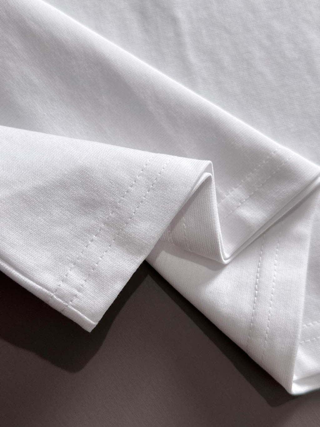 Stone Island Heavyweight Cotton Crew Neck T-Shirt with Left Chest Compass Badge