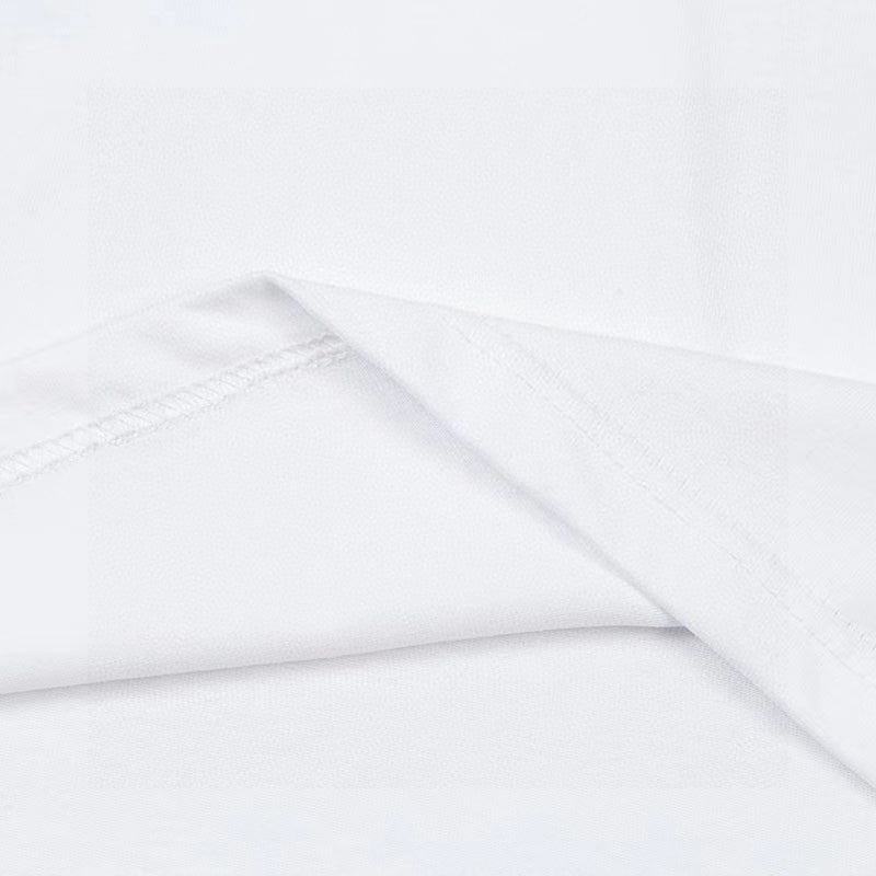 Moncler x Stone Island Collab Logo Graphic Tee White