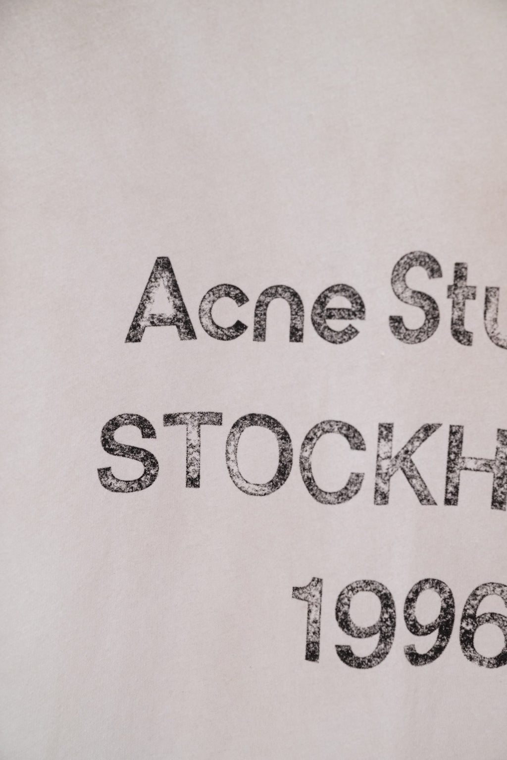 Acne Studios Stockholm 1996 Long‑Sleeve Tee