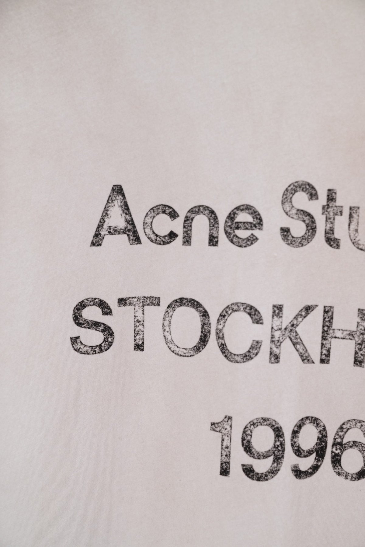 Acne Studios Stockholm 1996 Long‑Sleeve Tee