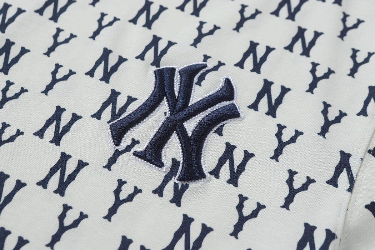 NY Yankees All-Over Monogram T-Shirt